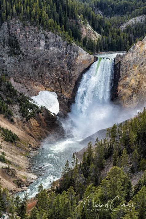 Yellowstone Falls ⋆ Michael Criswell Photography "Theaterwiz"