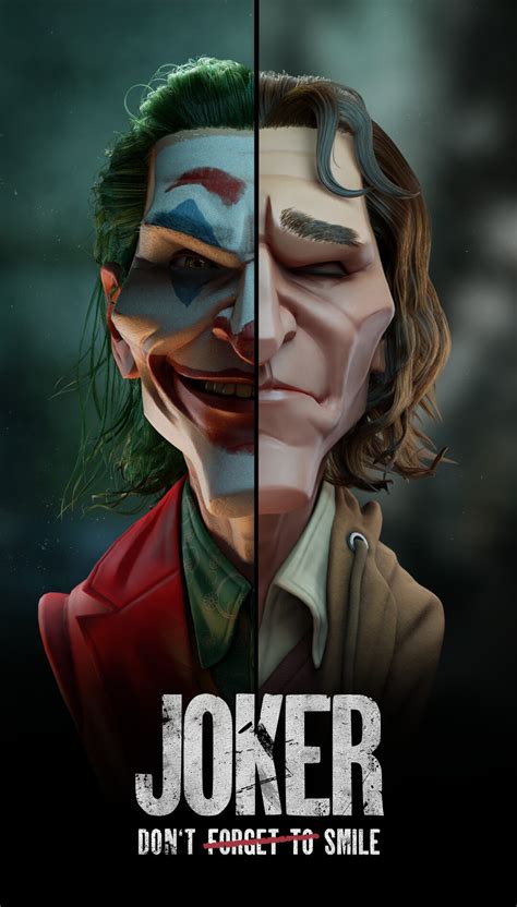 #1194196 face, smile, Arthur Fleck, makeup, Joker (2019 Movie), humor ...