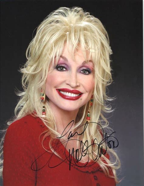 DOLLY PARTON - COUNTRY LEGEND SINGER - HAND SIGNED AUTOGRAPHED PHOTO ...