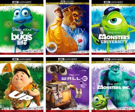 New Disney/Pixar Collector’s Editions 4k Blu-rays arriving in March ...