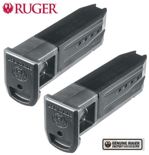 Ruger SR9 9E PC 9mm 10 Round MAGAZINE 2-PACK 90325 - NimrodsWares.com