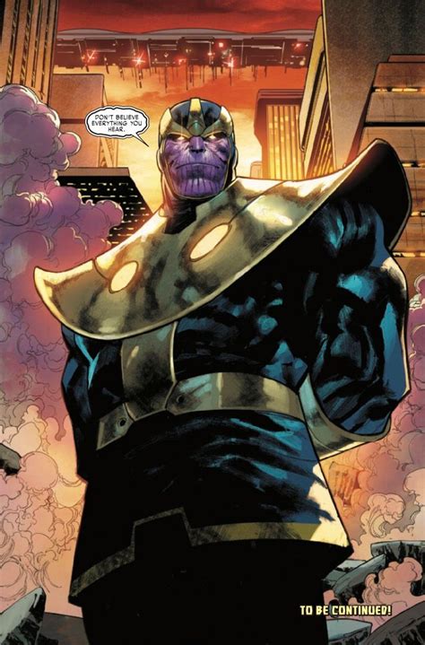 Thanos Officially Makes His Marvel Comeback