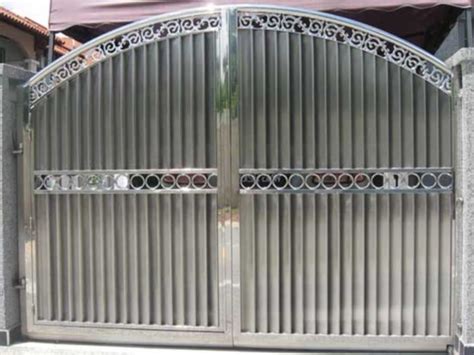 14 Modern Steel Gate Design Ideas for 2022: Know Why Steel is a Popular ...