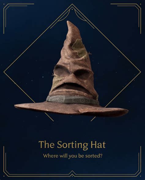 Sorting Ceremony - The Sorting Hat - Deltia's Gaming