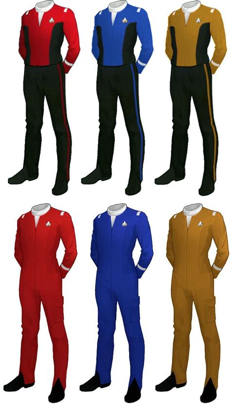 Alternate uniforms in TOS colors revised by MorganDonovan | Star trek ...