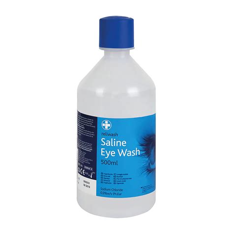 Reliance Medical Reliwash Saline Eye Wash 500ml 900