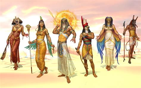 The Major Egyptian Gods and Goddesses