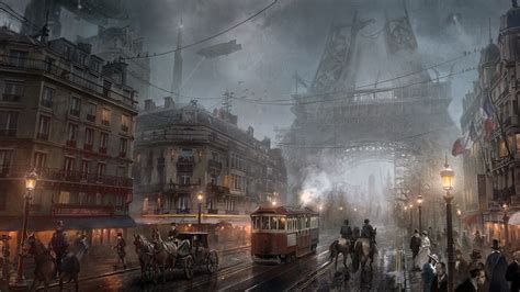 DeviantArt, steampunk, airships, Victorian, fantasy art, HD Wallpaper ...