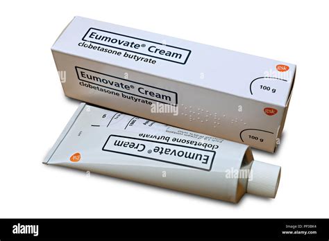 PHOTOGRAPH!! - Tube & box of Eumovate (clobetasone butyrate) anti ...