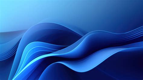 Dark Blue Wave Background