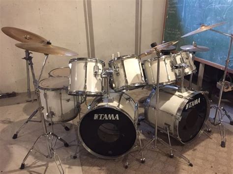 TAMA RockStar 80’s vintage complete double base drum set for Sale in ...