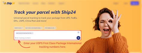 USPS First Class Package International Tracking Solution