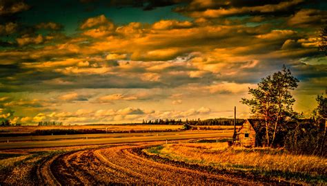 Lone Farm Building - Sexsmith, Alberta