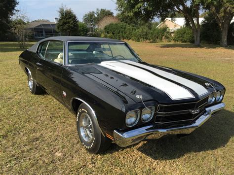 1970 CHEVROLET CHEVELLE SUPER SPORT 454 - Black Beauty! - Classic ...