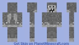 Weeping Angel Minecraft Skin