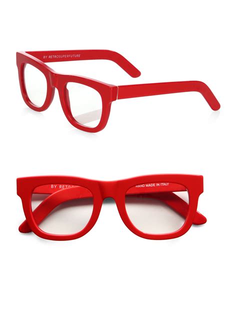 Red Glasses Frames