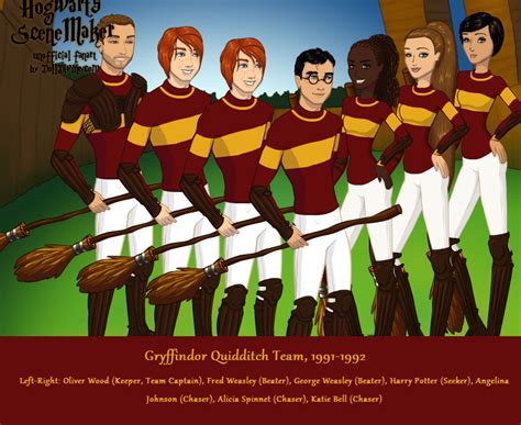 Gryffindor Quidditch Team by hermywazlib on DeviantArt