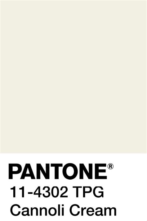 Off White Pantone Colour