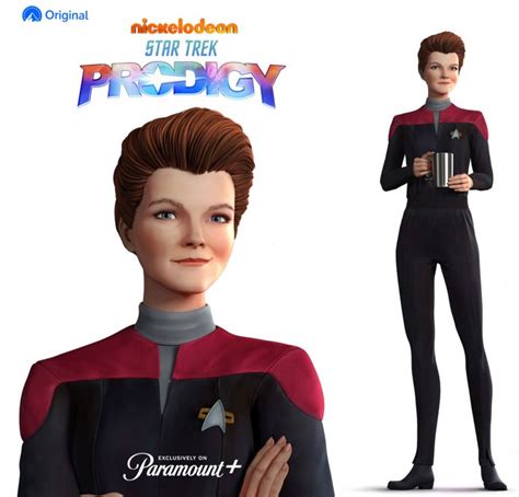 First Look at Captain Janeway in STAR TREK: PRODIGY; More Details on ...