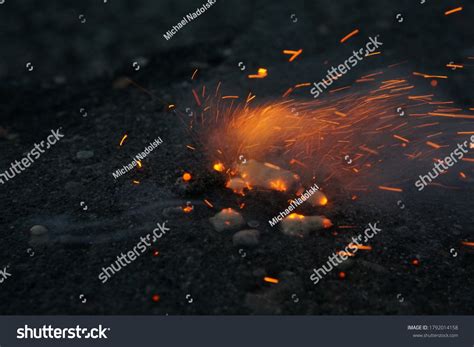 Gunpowder Explosion Black Powder Fire Stock Photo 1792014158 | Shutterstock