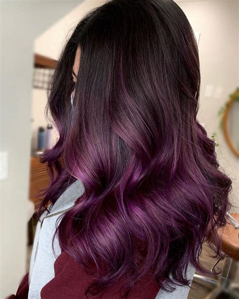 27 Dark Purple Hair Color Ideas for Women Trending in 2024 | Purple ...