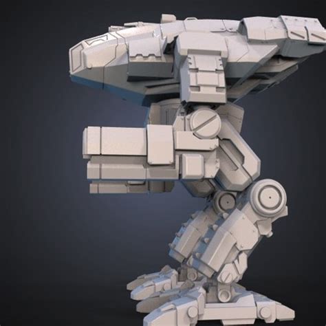 Download free STL file FanArt Battletech Marauder 3D Model Assembly Kit ...