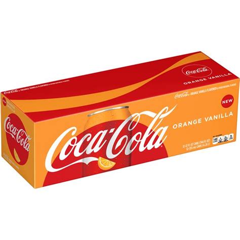 Coca-Cola Orange Vanilla Cola 12Pk | Hy-Vee Aisles Online Grocery Shopping