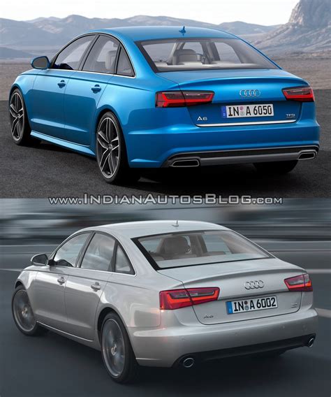 Old vs New - 2015 Audi A6 vs pre-facelift model