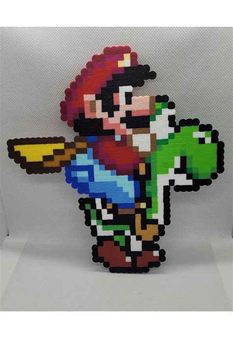 Yoshi Pixel Mario