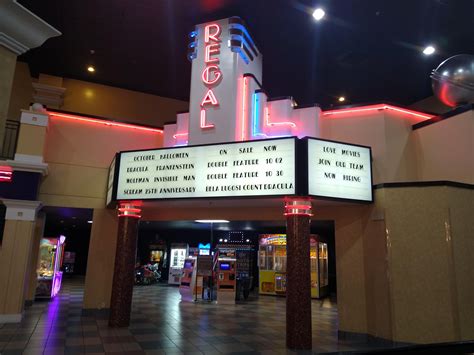 Movie theater built in the early/mid-90's...it's been updated but a lot ...