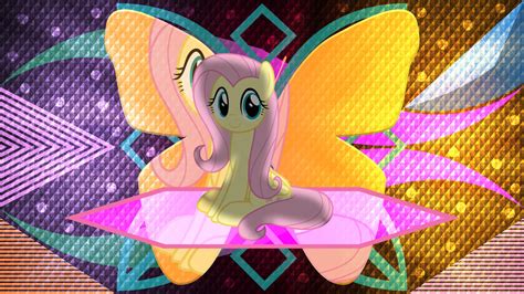 FlutterShy Staring by LaszlVFX on DeviantArt