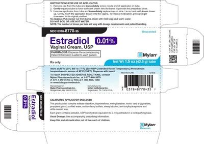 Product Images Estradiol Photos - Packaging, Labels & Appearance