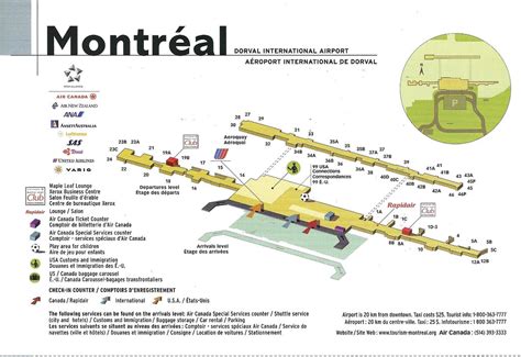 Air Canada YUL diagram, 1999 | An Air Canada diagram of Mont… | Flickr