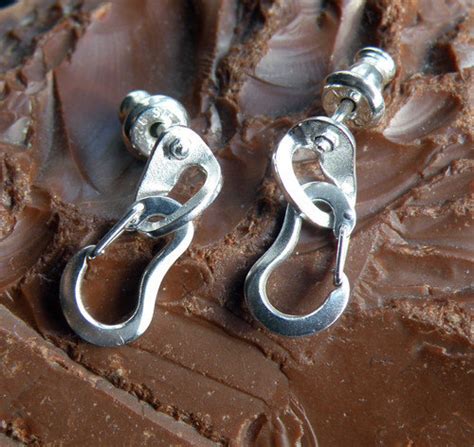 Climbing Earrings with Bolt Hanger and Carabiners - CocoClimb Blog