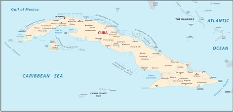 Cuba Map - Guide of the World