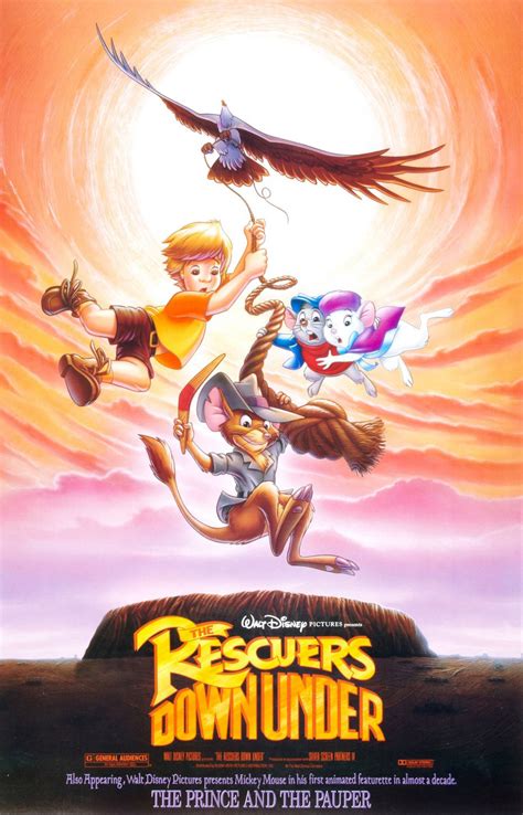 The Rescuers Down Under (1990) 720p BluRay x264 ESubs Dual Audio 724MB ...