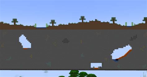 Minecraft 2D survival MAP (1.16.x -> 1.19.x) 1.20.2/1.20.1/1.20/1.19.2 ...