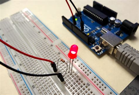 Arduino Tutorial Breadboard First Circuit Button Led Youtube - AI ...