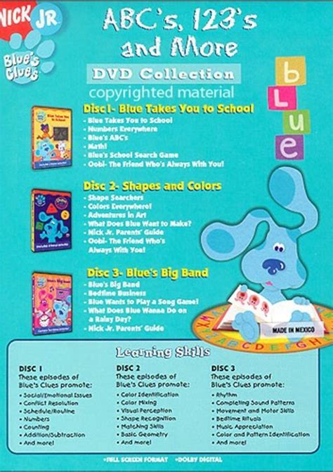 Blue's Clues DVD Menu