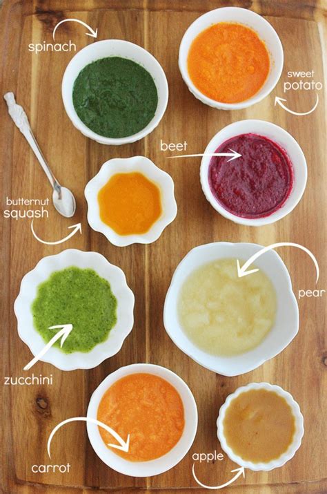 8 Easy Homemade Baby Purées: First Foods – The Comfort of Cooking