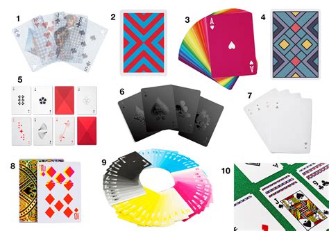 10 Modern Decks of Playing Cards to Keep You in the Game - Design Milk