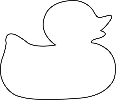 Rubber Ducky Template - ClipArt Best