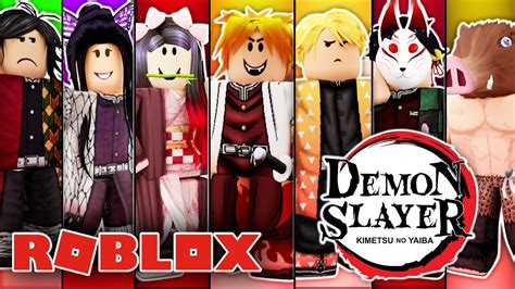 10 DEMON SLAYER ANIME COSPLAY ROBLOX OUTFITS - YouTube