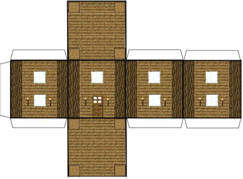 Minecraft Villager Houses - 6 Free PDF Printables | Printablee