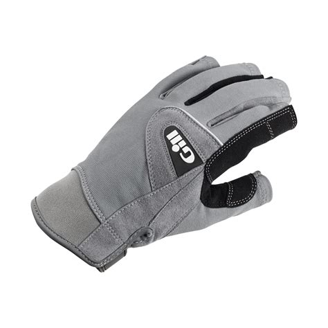 Gill Deckhand Short Finger Sailing Gloves 2018 - Grey | Coast Water Sports