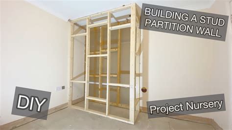 How to build a partition wall with door – Builders Villa