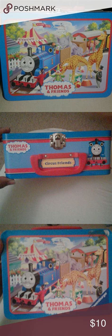 Thomas the Train old fashioned tin lunch box | Tin lunch boxes, Thomas ...