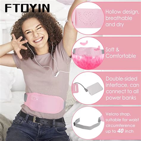 Bluetooth-Menstrual-Heating-Pad-Smart-Warm-Palace-Belt-Relief-Waist ...