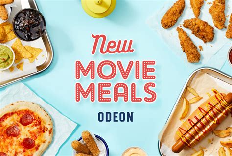 Odeon Movie Meals | Eat With Your Eyes™ | Food branding. Big thinking