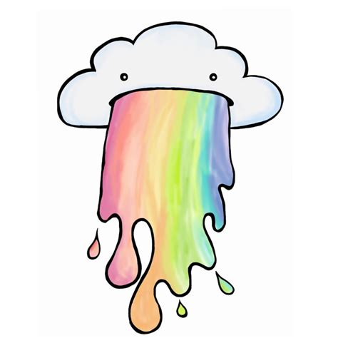 Cloud Puking Rainbows by KittyKatMeow121 on DeviantArt